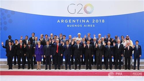 트럼프-푸틴, G20서 인사했나…언론 "안했다" vs 크렘린 "했다"
