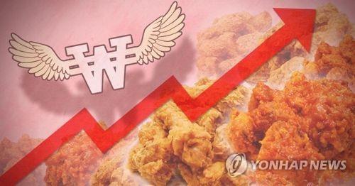 치킨·커피·과자·햄버거…연말 맞아 가격 안 오르는 게 없네