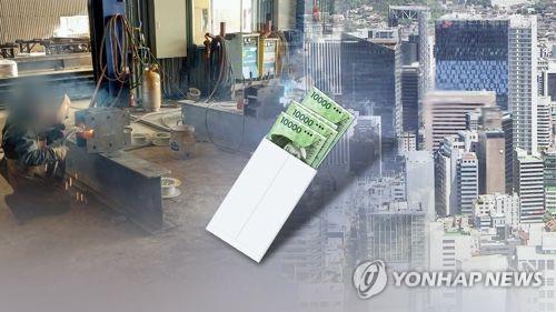 임금 떼인 노동자에 주는 소액체당금 급증…경기악화 반영