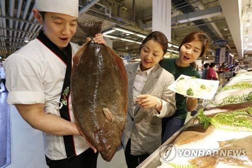 체면구긴 '국민횟감' 광어, 소비 부진에 가격 하락