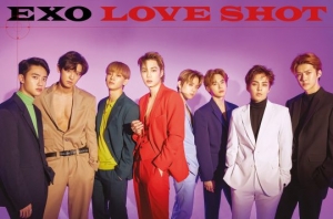 엑소, 'LOVE SHOT' 아이튠즈 전 세계 60개 지역 1위