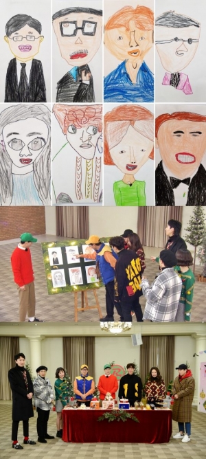 “도플갱어 수준”...7세 어린이가 그린 '런닝맨' 초상화 공개