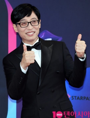 [TEN PHOTO]유재석 &#34;KBS연예대상 대상 주시면 감사히 받겠다&#34;