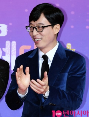 [TEN PHOTO]유재석 &#39;SBS 연예대상 대상후보의 여유&#39;