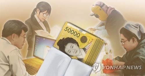 작년 직장인 평균연봉 3519만원…억대 연봉 72만명