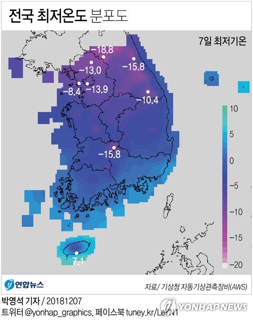 서울 두번째 한파주의보…내일 아침에도 최저기온 -11도