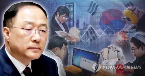 홍남기號 경제정책방향 내주 발표…성장률·일자리 '관심'