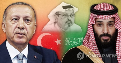 터키, 카슈끄지 살해용의자 2명 체포영장…"사우디왕세자 측근"