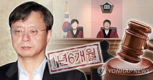'불법사찰' 우병우 1심 징역 1년6개월에 불복해 항소