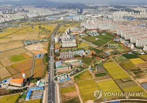 수원·화성 '군공항이전' 갈등으로 택지개발사업 올스톱