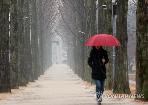 [날씨] 내일 전국에 비…미세먼지 씻기고 포근