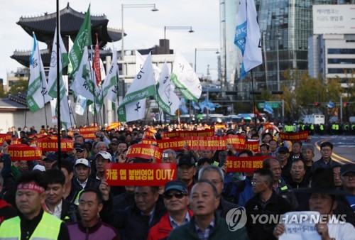 충남 택시업계도 '카풀반대 파업' 동참…예비버스 집중투입