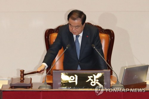 여야, 예산안 처리 본회의 일정합의 난항…선거제 개혁 변수로