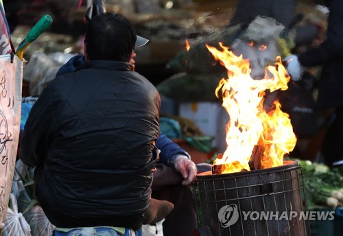 체감온도 '영하 24.3도'…대관령 올겨울 최강 한파에 '꽁꽁'