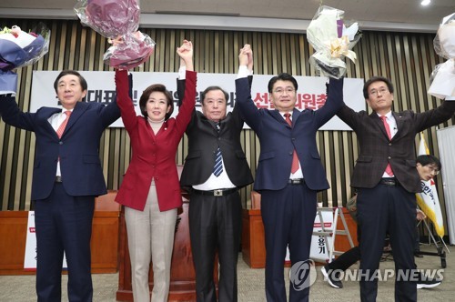 한국당 새 원내대표 나경원…"통합·변화 선택받아"