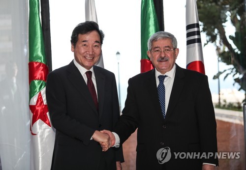 이총리, 알제리 총리와 회담…"한국기업 수주 지원해달라"