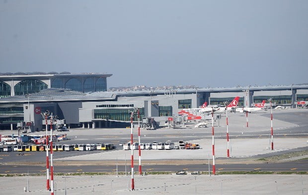 터키 이스탄불 북부 흑해 해안에 건설된 새 공항 '이스탄불공항'의 전경.(사진=연합뉴스)
