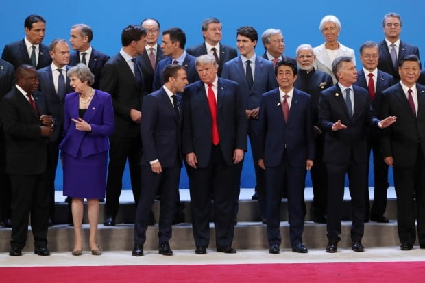 G20 정상회담 개막 사진=AP