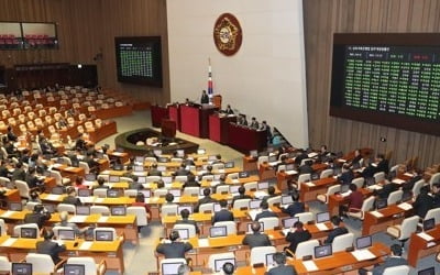 '야 3당 패싱' 민주·한국, 법안·예산안 '밀어내기식' 처리