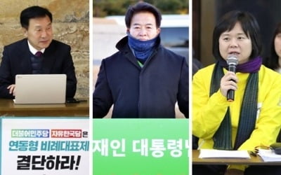 야3당, 예산안 처리 맹비난…"'더불어한국당'의 횡포"