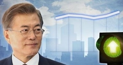 문대통령 지지도, 10주 만에 소폭 반등해 49.5%[리얼미터]