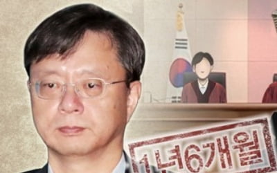 '불법사찰' 우병우 1심 징역 1년6개월에 불복해 항소