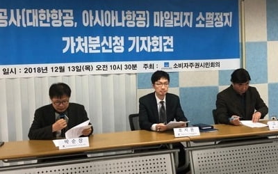 "항공사 마일리지 내년부터 소멸 부당"…시민단체 가처분신청