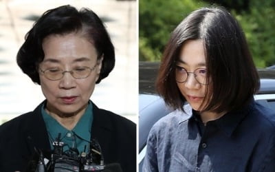 검찰 '필리핀 가사도우미 불법고용' 이명희·조현아 비공개 소환