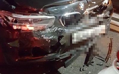 만취 20대 BMW 운전자, 사고 후 도주하다 또 '쾅쾅'