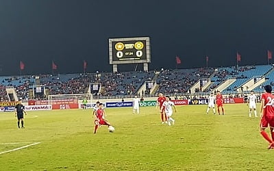 박항서 감독의 베트남축구, 북한과 1-1 무승부