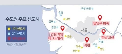 "3기 신도시에 전문가·주민 의견 반영"…합동TF 본격 가동