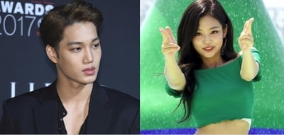 엑소 카이♥블핑 제니, 기해년 디스패치 첫 주인공…"감정도 없이 '빛이 나는 솔로'"