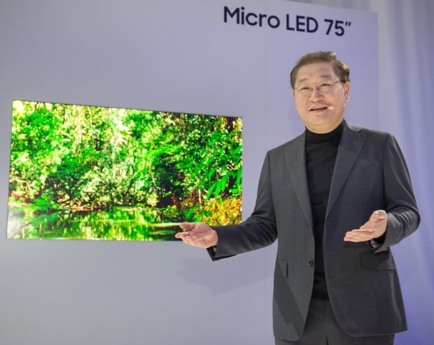 [CES 2019] "어떤 콘텐츠도 최적화"…삼성, '마이크로 LED' 스크린 공개