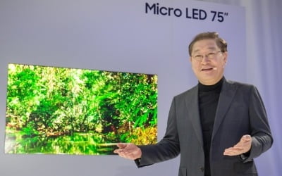  "어떤 콘텐츠도 최적화"…삼성, '마이크로 LED' 스크린 공개