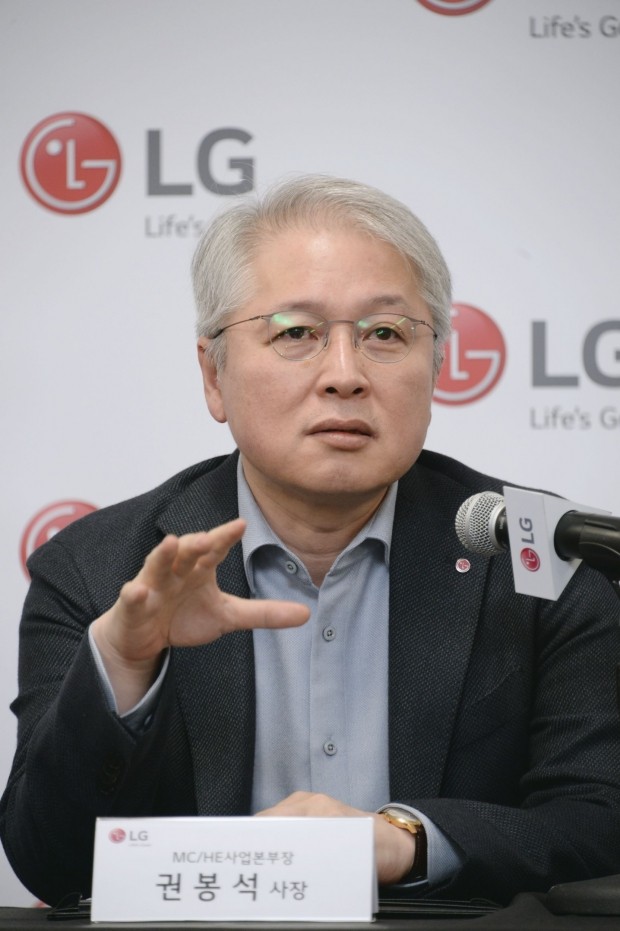 [CES 2019] 권봉석 LG전자 사장 "올레드 TV 3년내 2000만대로 성장"