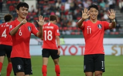 "정말 존경하는 선배"…아시안컵 대한민국 바레인 전 '기성용 세리머니' 감동