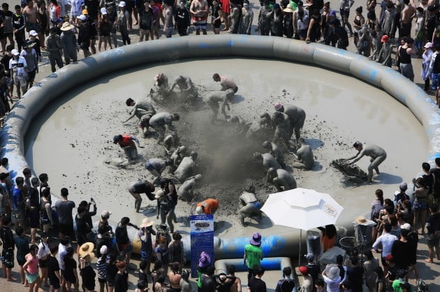 보령머드축제, 2년 연속 아시아 3대 인기 축제 선정