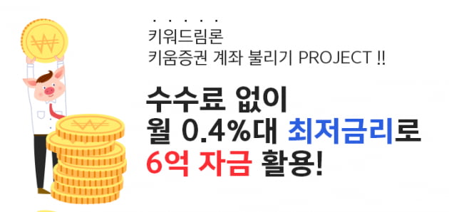 키움증권 고객이라면 최저금리 적용받는 3배 자금 활용하고 고수익 실현해볼까?