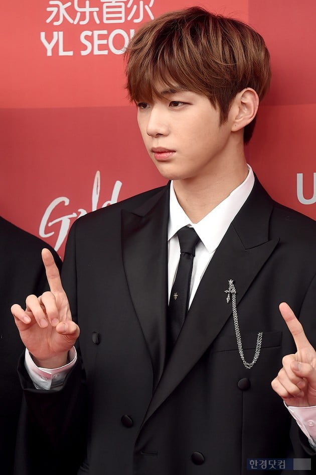 [포토] 워너원 강다니엘, '언제나 멋지게~' (골든디스크)