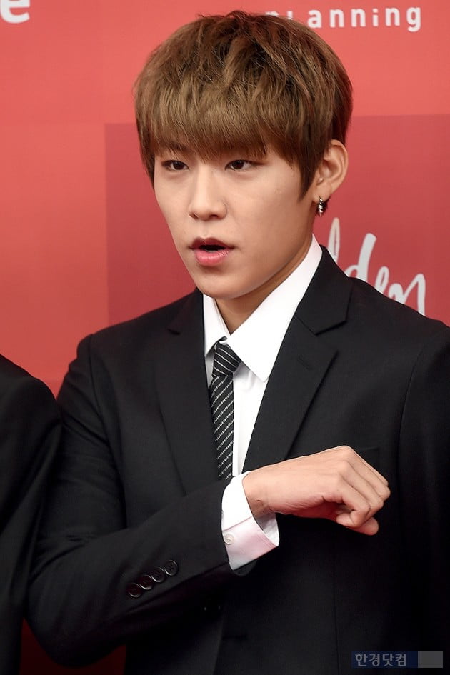 [포토] 워너원 박우진, '남자의 카리스마~' (골든디스크)