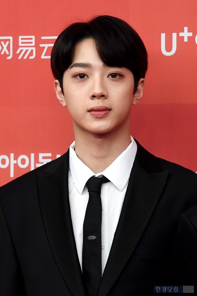 [포토] 워너원 라이관린, '귀공자 비주얼~'(골든디스크)