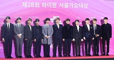 [포토] 워너원, '눈길 사로잡는 멋진 남자들' (서울가요대상)