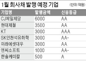 "채권금리 하락이 기회"…7개 기업 이달 회사채 2조 발행