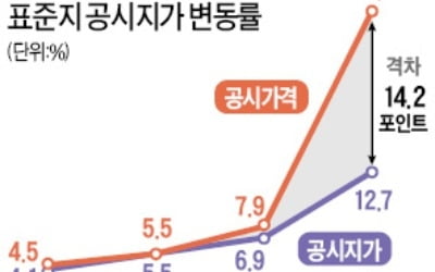 감정원 27% vs 감정평가사 13% '고무줄 상승률'…공시價 어떻게 믿고 세금 내나