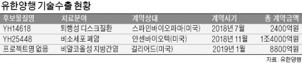 美에 8800억 지방간염 신약 기술수출…6개월 새 '2조5000억 잭팟' 터트린 유한양행