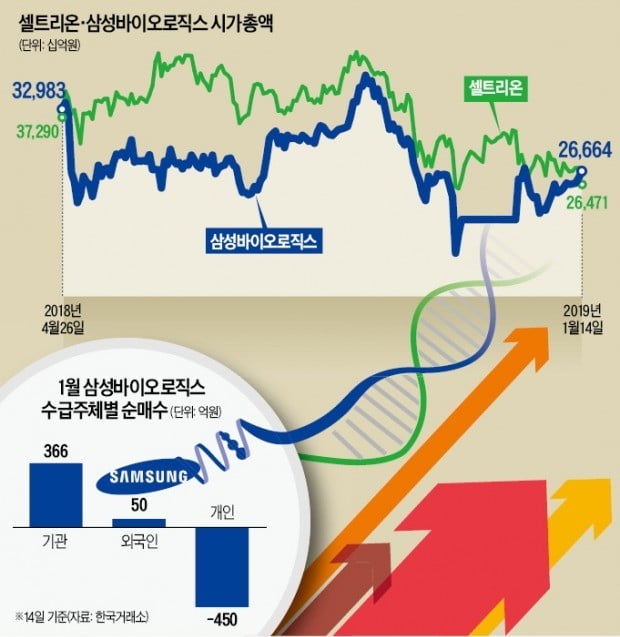 흥겨운 삼바 춤에…'바이오株 왕좌' 들썩