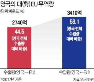 영국, EU 즉각 탈퇴 땐 수출입 통관부터 혼란