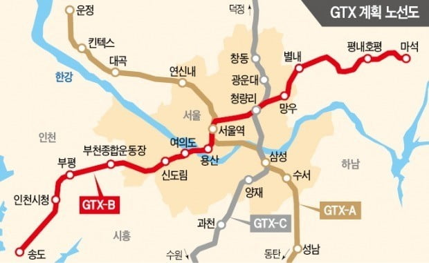 GTX-B노선 등 수도권 '예타 면제' 제외…3기 신도시 조성 차질 빚나