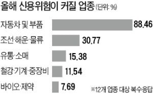 "자동차 및 자동차부품업…신용위험 크게 상승할 것"