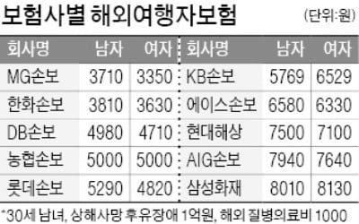 설 연휴 해외갈 땐 여행자보험 필수…MG·한화손보가 저렴